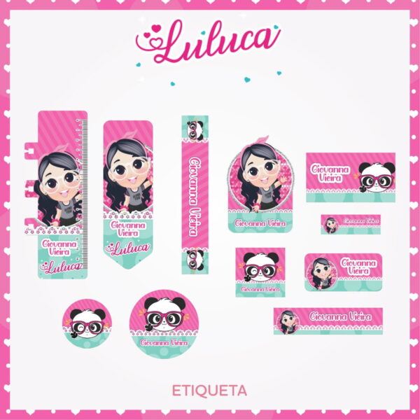 Encadernação Escolar Luluca Games - Arquivo Digital