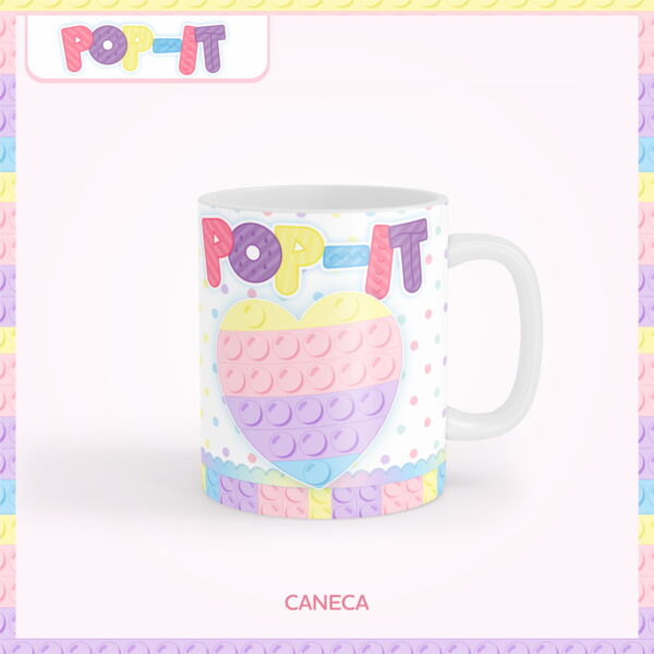 Encadernação Escolar Pop It Candy - Arquivo Digital