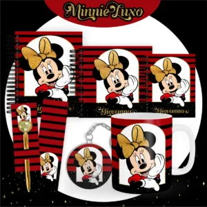 Encadernação Minnie Luxo - Arquivo Digital 28 Encadernação Minnie Luxo - Arquivo Digital