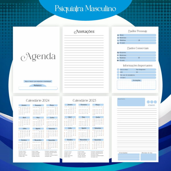 Encadernação Psiquiatra Masculina - Arquivo Digital