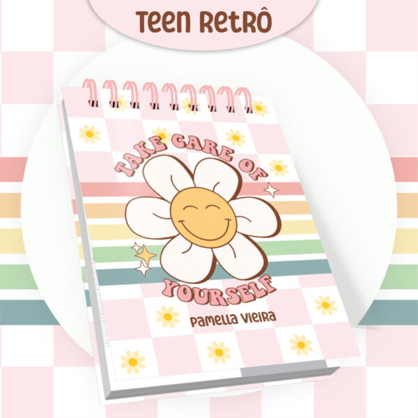 Encadernação Teen Retrô Candy - Arquivo Digital