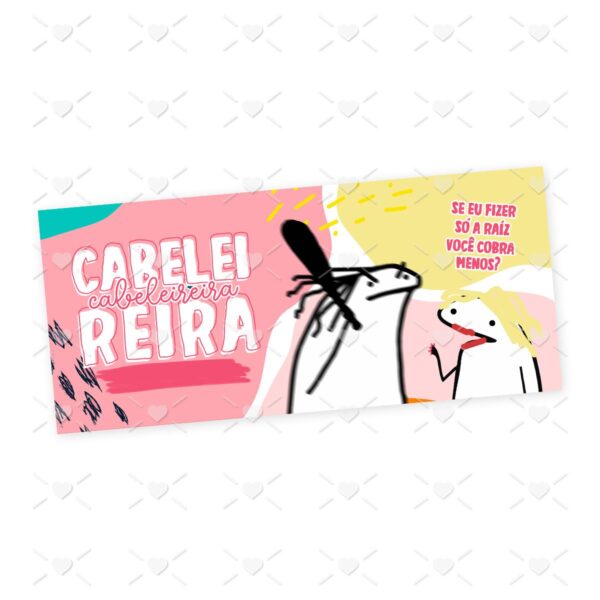 Estampa Caneca Cabeleireira Flork Frase Profissão em Jpg