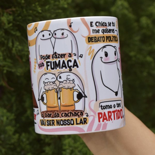 Estampa Caneca Chico Se Tu Me Quiseres Sou Dessas Mulheres