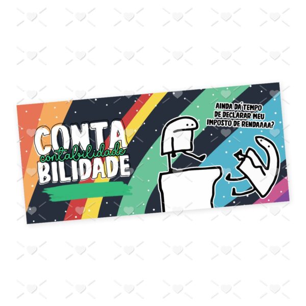 Estampa Caneca Contabilidade Flork Frase Profissão em Jpg