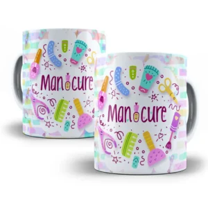 Estampa Caneca Estética para Manicures Nail Design