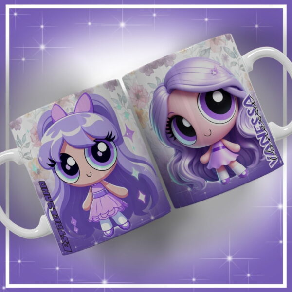 Estampa Caneca Meninas Super Poderosas