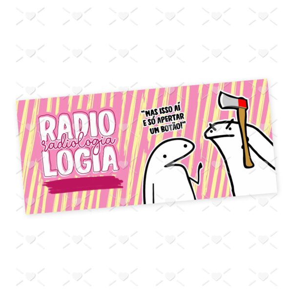 Estampa Caneca Radiologia Flork Frase Profissão em Jpg