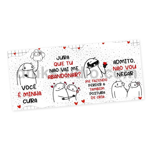 Estampa Caneca Você é Minha Cura Flork Musica Frases