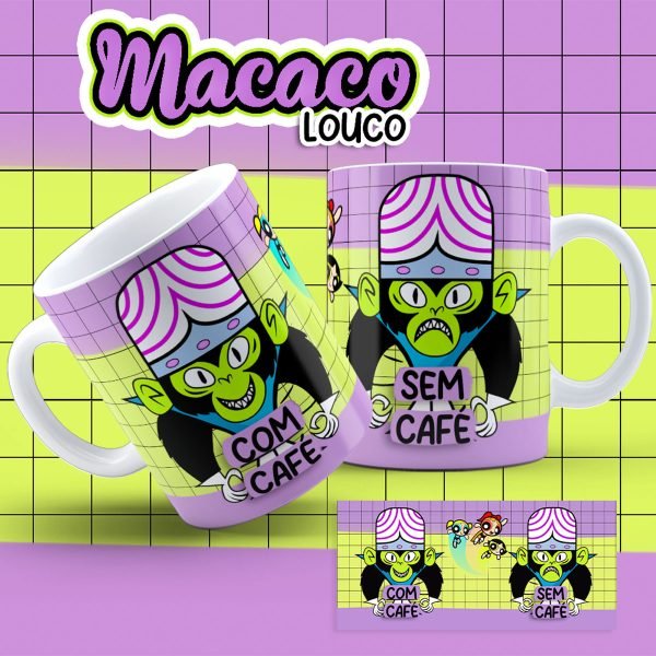 Estampas Caneca As Menindas Super Poderosas Amizade Amigas