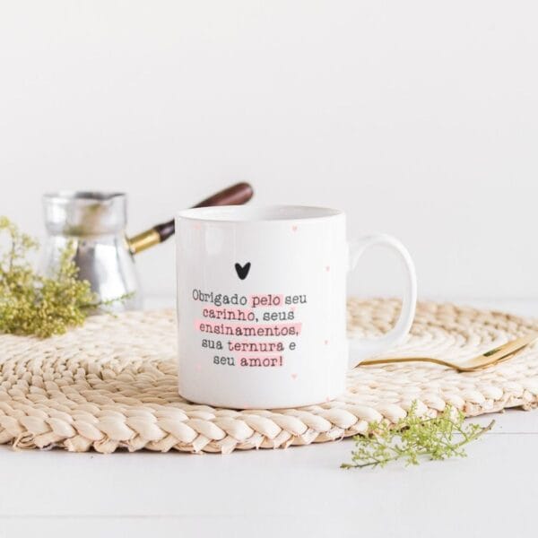 Estampas Caneca Dia das Mães 2023 Linhas Minimalistas