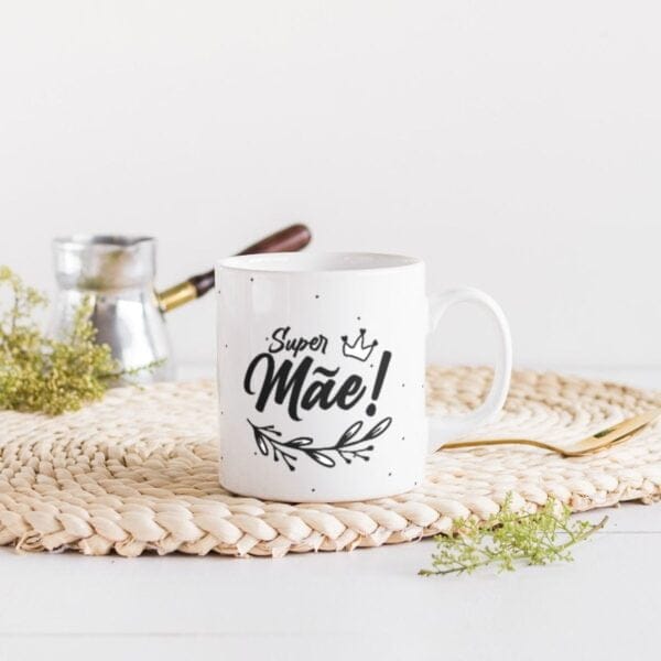 Estampas Caneca Dia das Mães 2023 Linhas Minimalistas