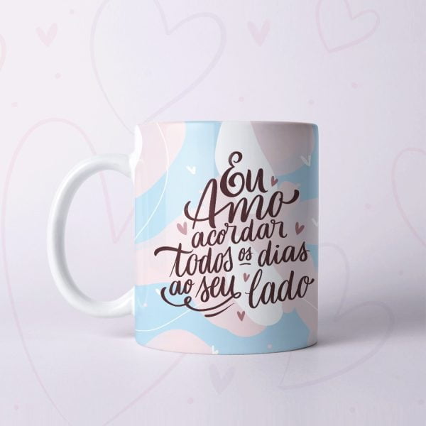 Estampas Caneca Dia Dos Namorados Lindas Frases Lettering