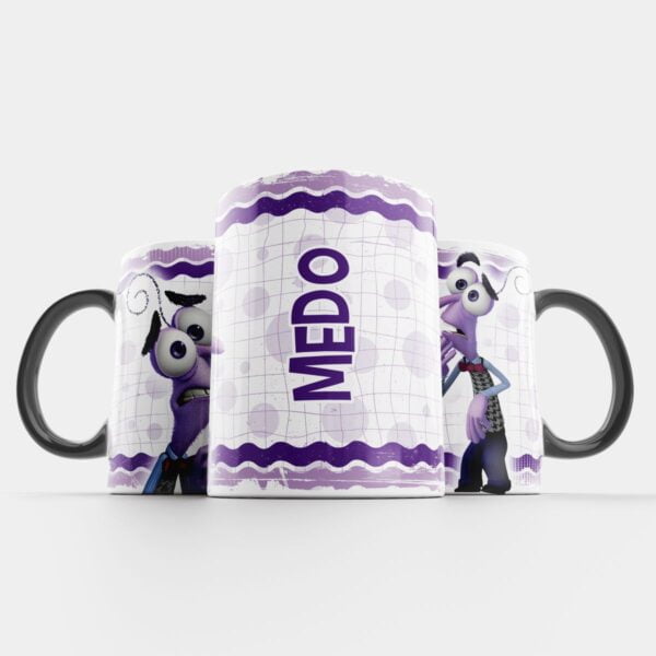 Estampas Caneca Divertidamente 2 Sublimação Personalizados