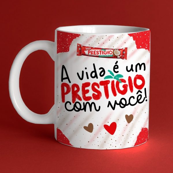 Estampas Caneca Flork Páscoa Frases Bis Prestígio Chocolate