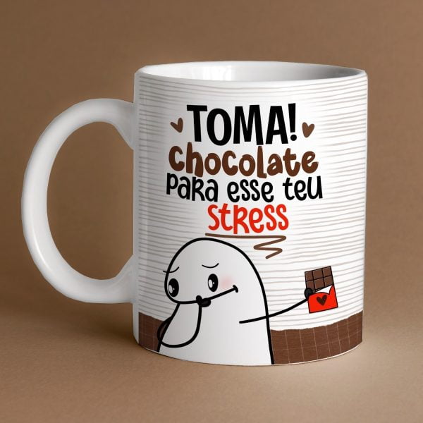 Estampas Caneca Flork Páscoa Frases Bis Prestígio Chocolate