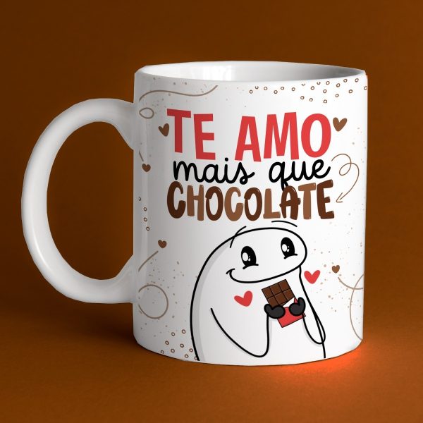 Estampas Caneca Flork Páscoa Frases Bis Prestígio Chocolate