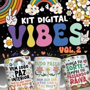 Estampas Caneca Frases Debochadas Irônicas Meme Vibes Vol. 2