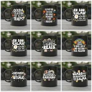 Estampas Caneca Frases Engraçadas Ácidas Meme Vibes Vol. 1 16 Estampas Caneca Frases Engraçadas Ácidas Meme Vibes Vol. 1