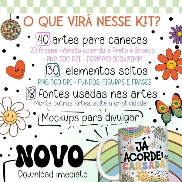 Estampas Caneca Frases Engraçadas Ácidas Meme Vibes Vol. 1