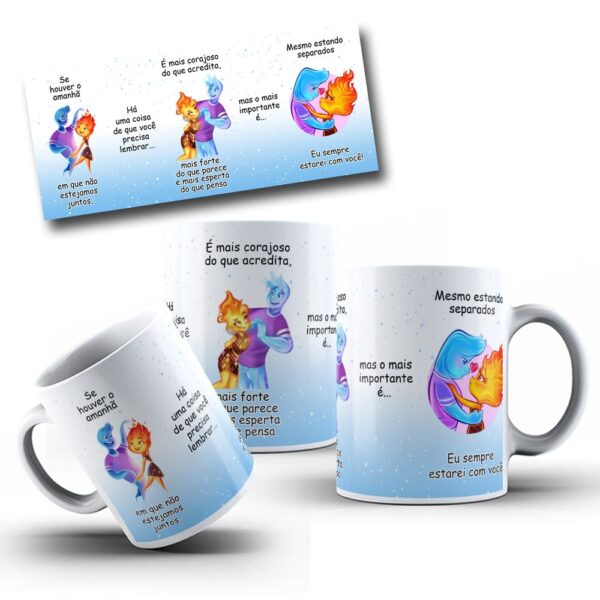 Estampas Caneca Namorados Elementos Se Houver O Amanhã
