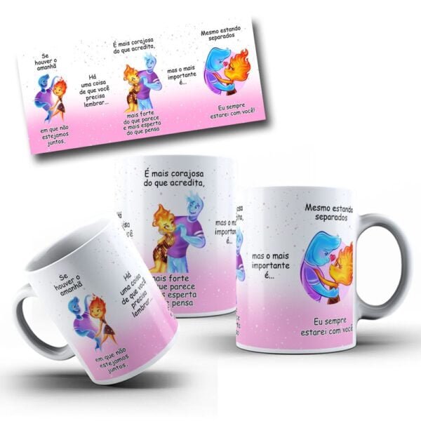 Estampas Caneca Namorados Elementos Se Houver O Amanhã
