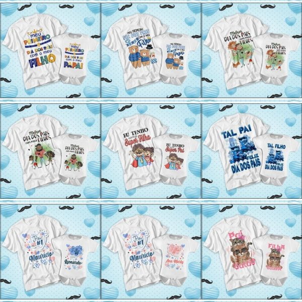 Estampas Personalizados Dia Dos Pais Em Corel Camisa Caneca