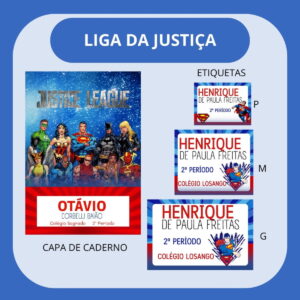 etiqueta escolar liga da justica arquivo de corte