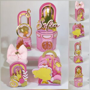 Kit Digital Festa Realeza Menina Luxo em Studio 8 festa realeza menina luxo studio