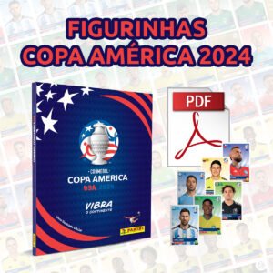 Figurinhas Para Imprimir Copa América 2024 USA Em Pdf