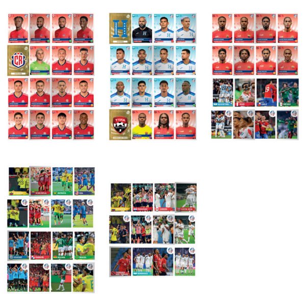 Figurinhas Para Imprimir Copa América 2024 USA Em Pdf