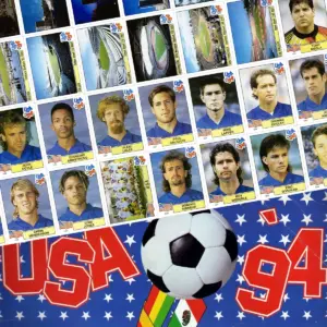 Figurinhas para Imprimir Copa do Mundo 1994 EUA em PDF