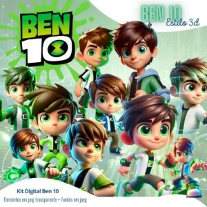 Ilustrações Ben 10 Png Imagens Cliparts Fofos Cute 3D