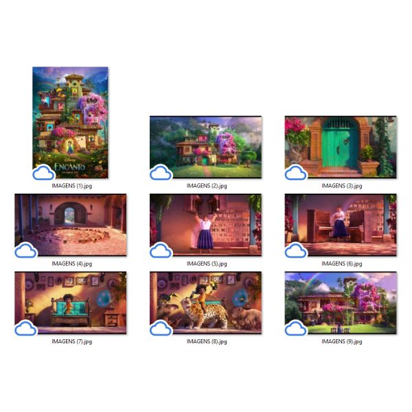 Ilustrações Disney Encanto PNG Imagens Scrapbook Papelaria