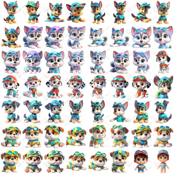 Ilustrações Patrulha Canina Png Pool Party Cliparts Cute