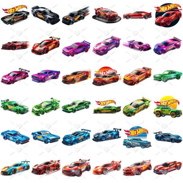 Ilustrações Png Hot Wheels Mascotinhos Cliparts Cute