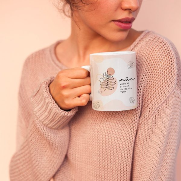 Ki Digital Mães Estampas Caneca Frases Lettering Capa Agenda