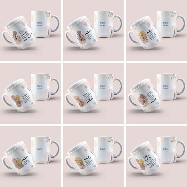 Ki Digital Mães Estampas Caneca Frases Lettering Capa Agenda