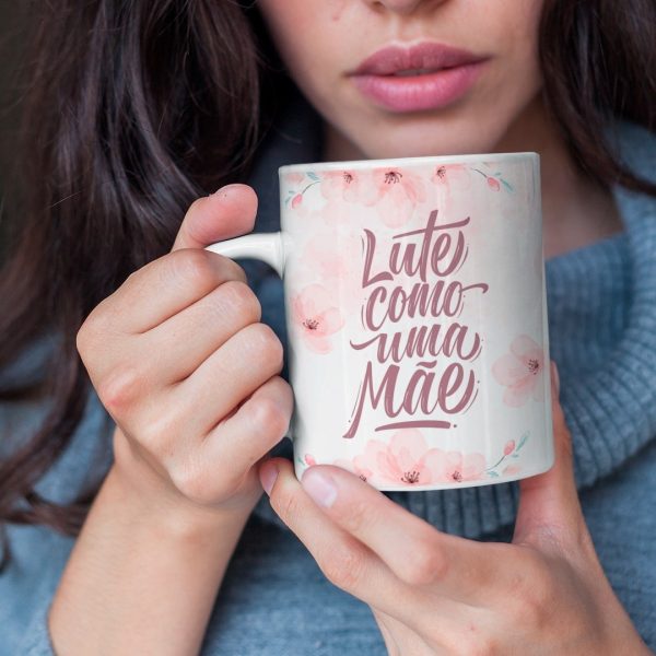 Ki Digital Mães Estampas Caneca Frases Lettering Capa Agenda