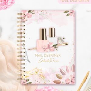 kit agendamento nail designer 2026 para imprimir e montar