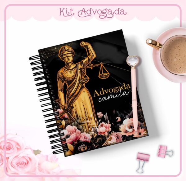Kit Agendas Advogada - Arquivo Digital