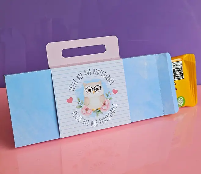 Kit Arquivo Caixa Chocolate para Professores 1 Kit Arquivo Caixa Chocolate para Professores