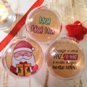 Kit Artes Esferas Natal - Arquivo Digital