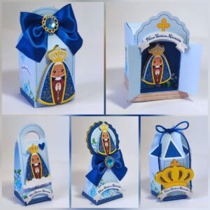 kit caixinhas nossa senhora aparecida em studio e pdf