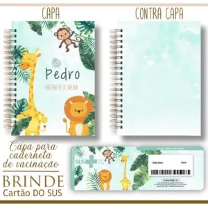 Kit Capa e Cartão Sus Floresta - Arquivo Digital