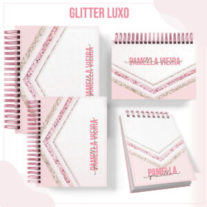 Kit Capas Glitter Luxo - Arquivo Digital
