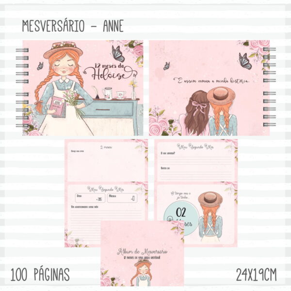 Kit Completo Bebê Anne - Arquivo Digital