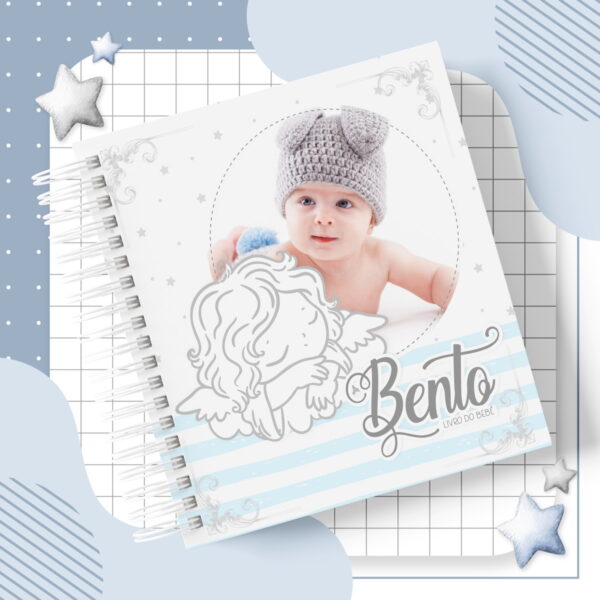 Kit Completo Maternidade Anjo Menino - Arquivo Digital