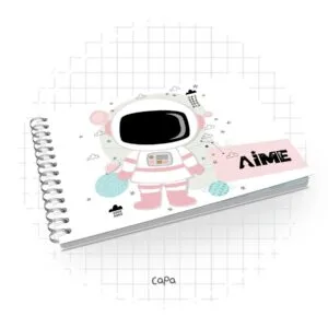 Kit Completo Maternidade Astronauta Menina - Arquivo Digital