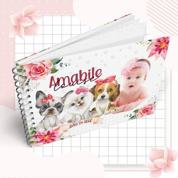 Kit Completo Maternidade Cachorro Menina - Arquivo Digital