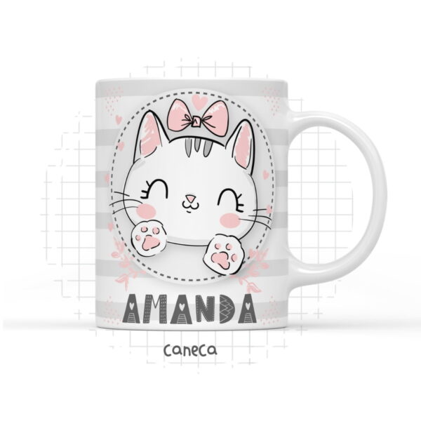 Kit Completo Maternidade Gatinha - Arquivo Digital